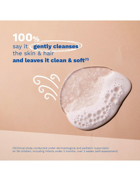 Gel Limpiador Suave Mustela Baby 500 ml - Jabón Cabello y Cuerpo