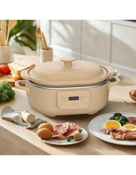 Olla de Cocción Lenta 4QT INDY VAC Programable 8 en 1