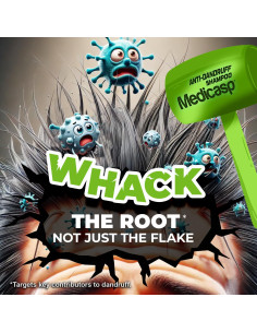 Champú Anticaspa Medicasp 177 ml con Alquitrán de Hulla 2