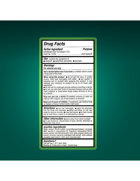 Champú Anticaspa Medicasp 177 ml con Alquitrán de Hulla