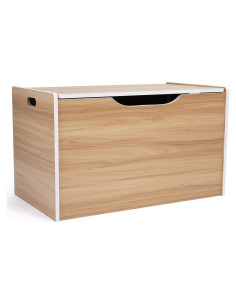 Cofre de Juguetes Humble Crew Madera Natural 68.6x38.1x42.4 cm