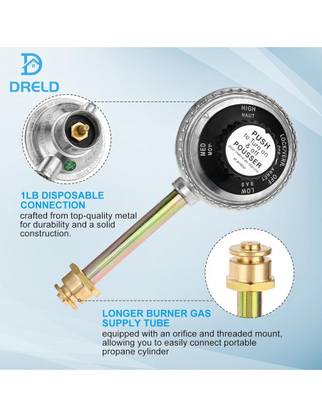 Válvula de Control del Regulador DRELD 29102349 para Parrilla
