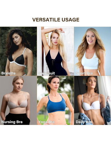 Inserts Almohadillas Sujetador Nimiah 3 Pares Beige AB, CD, DE