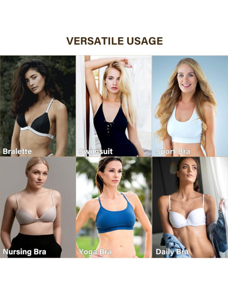 Inserts Almohadillas Sujetador Nimiah 3 Pares Beige AB, CD, DE