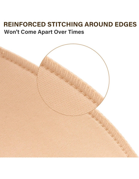 Inserts Almohadillas Sujetador Nimiah 3 Pares Beige AB, CD, DE