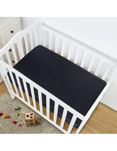 Sábana Ajustable de Satén Coldwind para Pack and Play 99x68.5cm