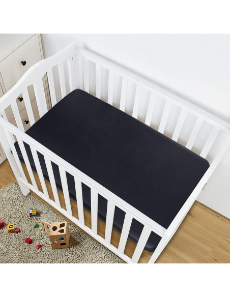 Sábana Ajustable de Satén Coldwind para Pack and Play 99x68.5cm