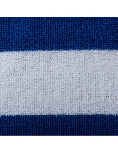 Toalla de Playa DII Rayas Azul 66x208 cm 100% Algodón