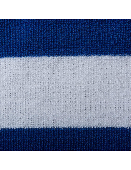 Toalla de Playa DII Rayas Azul 66x208 cm 100% Algodón