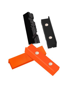 Bloque de prensa de banco NOEAIKE 11.3 oz 4.5" negro/naranja