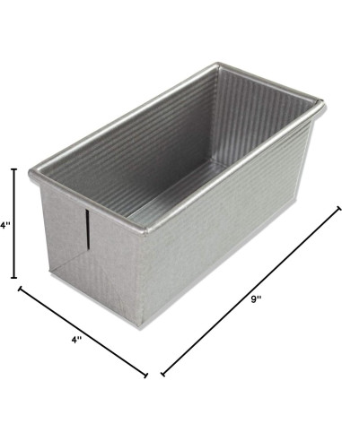Molde para Pan Pullman USA Pan 22.86x10.16cm Acero Aluminizado