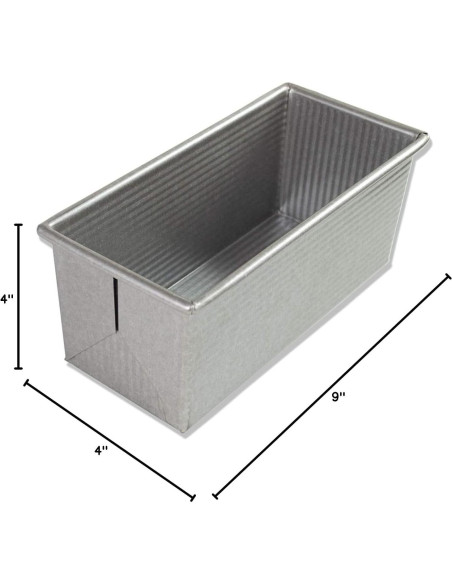 Molde para Pan Pullman USA Pan 22.86x10.16cm Acero Aluminizado