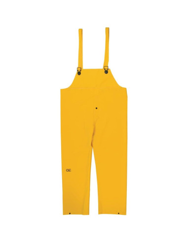 Traje de Lluvia Pesado PVC Custom Leathercraft 3 Piezas X Grande Amarillo