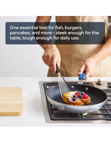 Espátula de Silicona Misen para Pescado - 31.5cm - Apta Lavavajillas