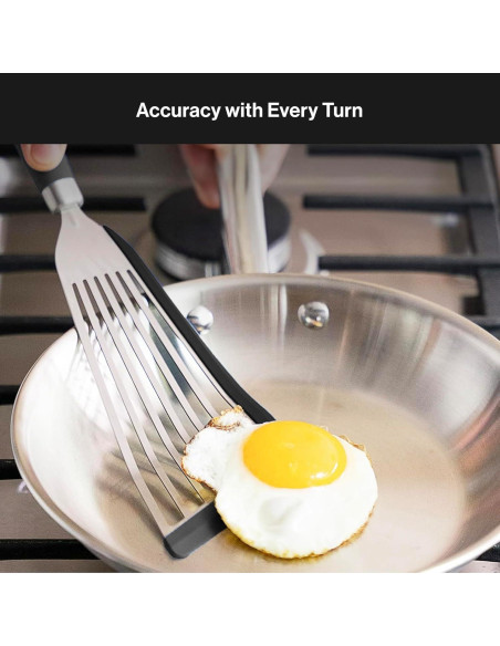 Espátula de Silicona Misen para Pescado - 31.5cm - Apta Lavavajillas