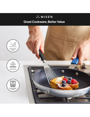 Espátula de Silicona Misen para Pescado - 31.5cm - Apta Lavavajillas