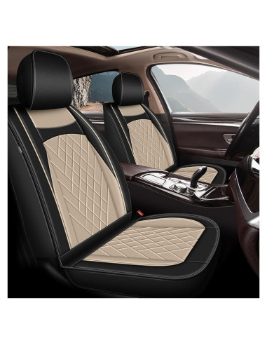 Cubiertas de Asiento JIAMAOXIN para Ford Focus 2009-2018 - Juego Completo 5 Asientos