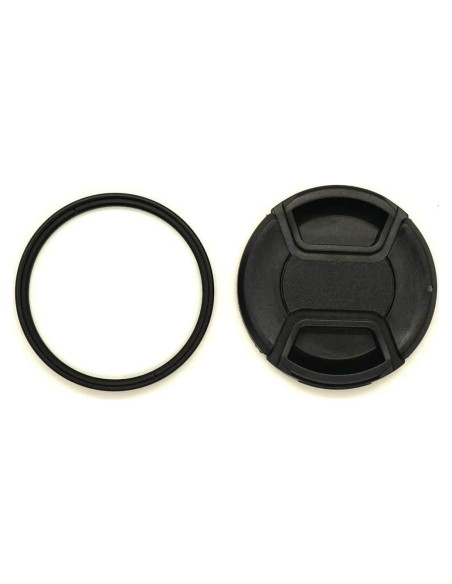 Filtro UV 49mm WH1916 + Tapa de Lente 49mm para Sony y Canon