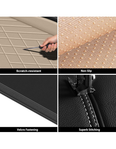 Cubiertas de Asiento JIAMAOXIN para Ford Focus 2009-2018 - Juego Completo 5 Asientos