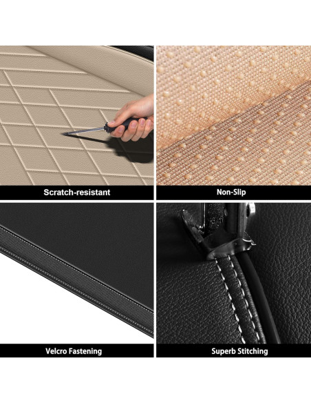 Cubiertas de Asiento JIAMAOXIN para Ford Focus 2009-2018 - Juego Completo 5 Asientos