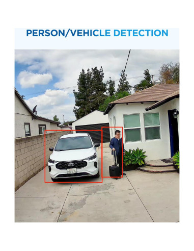 Cámara de Seguridad 4COVR 8MP 4K IP PoE para Exterior