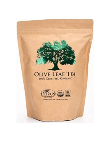 Té de Hoja de Olivo Orgánico 450g - Sin Cafeína - Olivus
