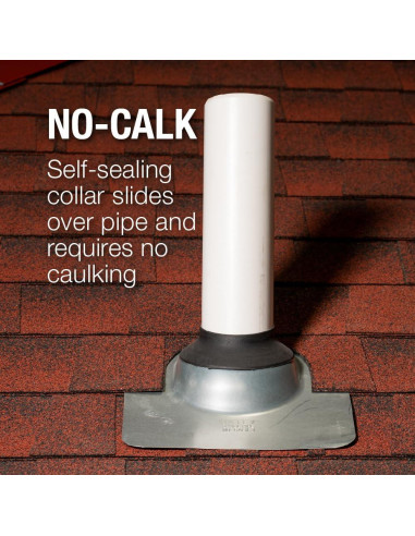 Sello de Techo Oatey 12976 Aluminio 3.81-7.62 cm