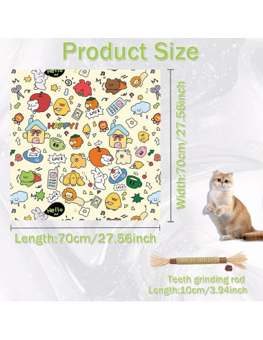 Envoltura para Gatos Drilidoy XL Autoadhesiva para Cortar Uñas