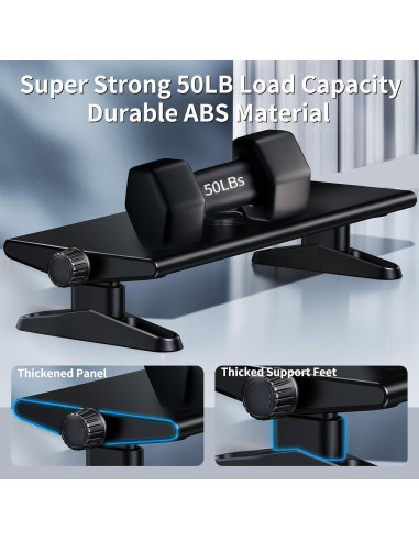 Soporte Elevador Ajustable para Monitor NIFBANG - Negro