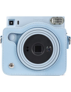 Funda para cámara Fujifilm Instax Square SQ40 - Cuero PU Azul 2