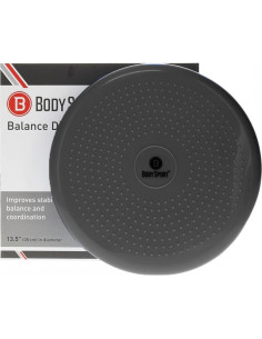 Disco de Equilibrio Body Sport 34.3 cm Inflable Negro 2