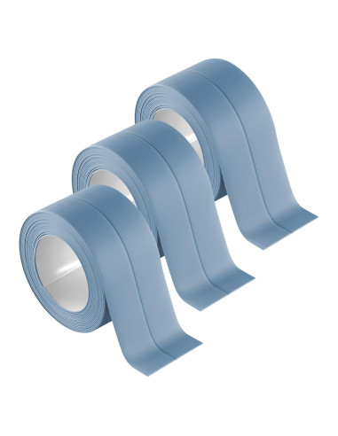 Cinta de Sellado Impermeable Boguish 3 Rollos 3.2m Azul