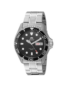 Reloj de buceo automático Orient para hombres 200m acero inoxidable