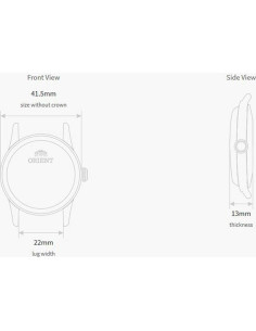 Reloj de buceo automático Orient para hombres 200m acero inoxidable 2