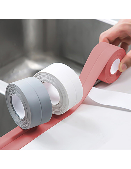 Cinta de Sellado Impermeable Boguish 3 Rollos 3.2m Azul