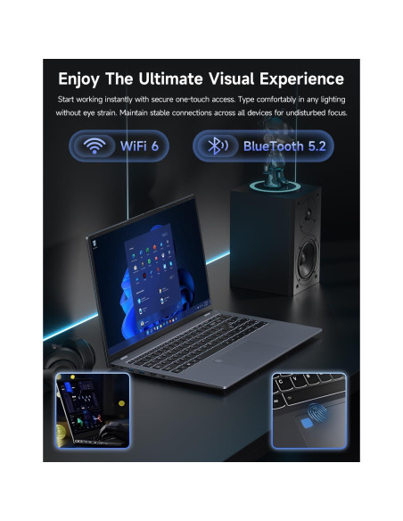 Laptop Gaming BLUEING AS25, i5-1240P, 16GB RAM, 512GB SSD, 15.6 FHD