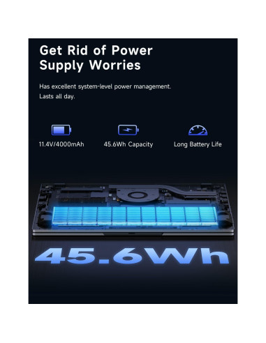 Laptop Gaming BLUEING AS25, i5-1240P, 16GB RAM, 512GB SSD, 15.6 FHD