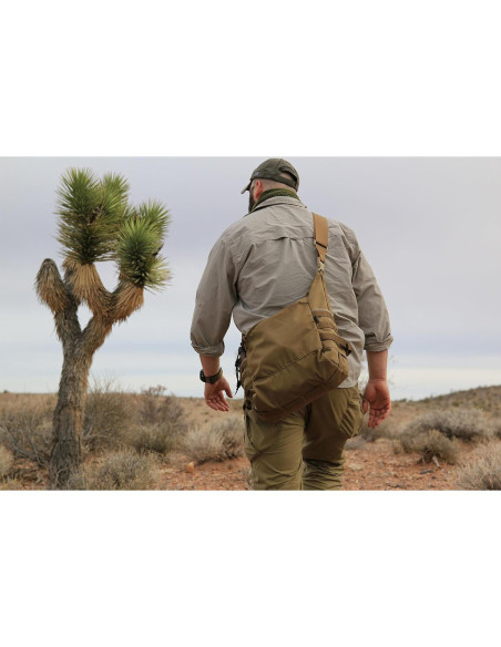 Bolso Bushcraft Helikon-Tex 17L Ral 7013 Impermeable