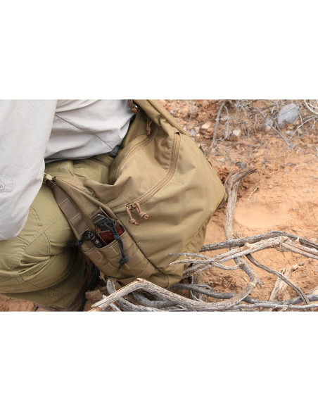 Bolso Bushcraft Helikon-Tex 17L Ral 7013 Impermeable