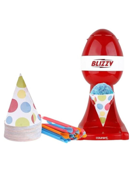 Máquina de Hielo Raspado Courant CSM-2081 80W - Rojo