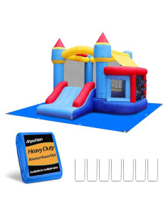 Mat de Rebote Inflable Himake 500x300 cm a Prueba de Agua