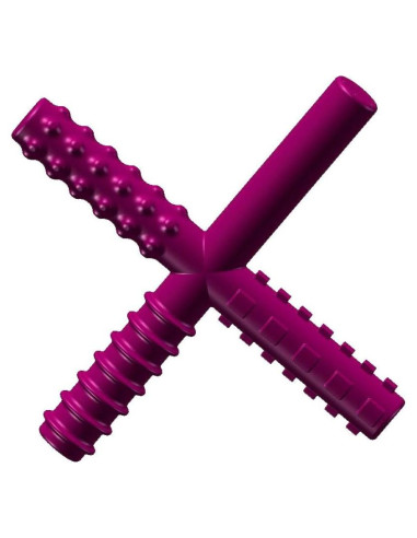 Tubos Orales Chewy Stixx Uva - 12.27x10.11 cm - 39.87 g