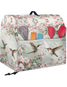 Cubierta Protectora para Mezclador Kitchen Aid 4-8 Qt Flores 2