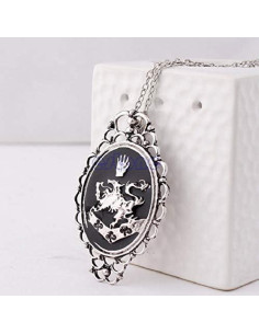 Collar Choker Escudo Familia Rosalie Cullen 60cm Joyería 2