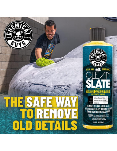 Cubo de Lavado de Autos Chemical Guys + Jabón Clean Slate 473 ml