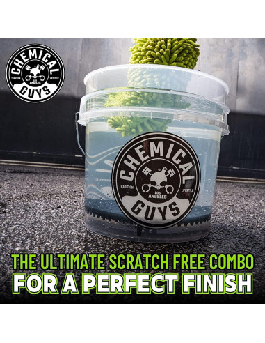 Cubo de Lavado de Autos Chemical Guys + Jabón Clean Slate 473 ml