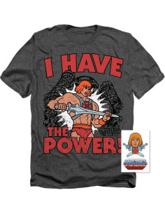 Camiseta Unisex He-Man Popfunk 3XL Carbono 100% Algodón 2