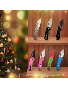 Cuchillo Plegable CJRB Mini Pyrite J1933 5.51 cm Acero Azul 2