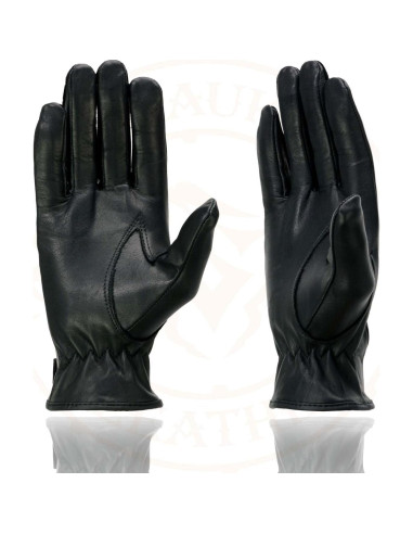Guantes de moto de cuero perforado Milwaukee Leather SH721 para mujer