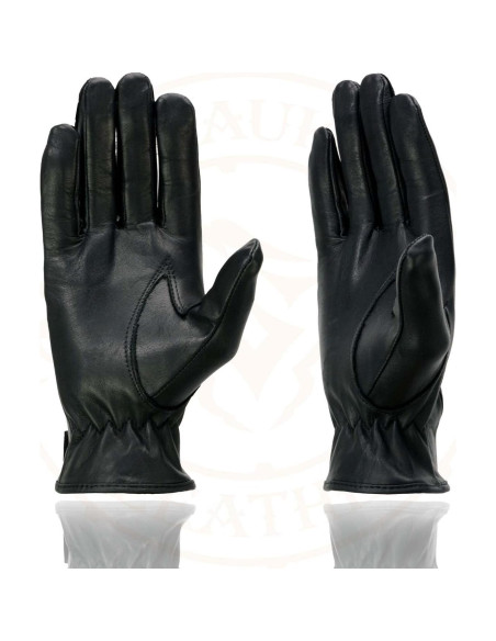 Guantes de moto de cuero perforado Milwaukee Leather SH721 para mujer
